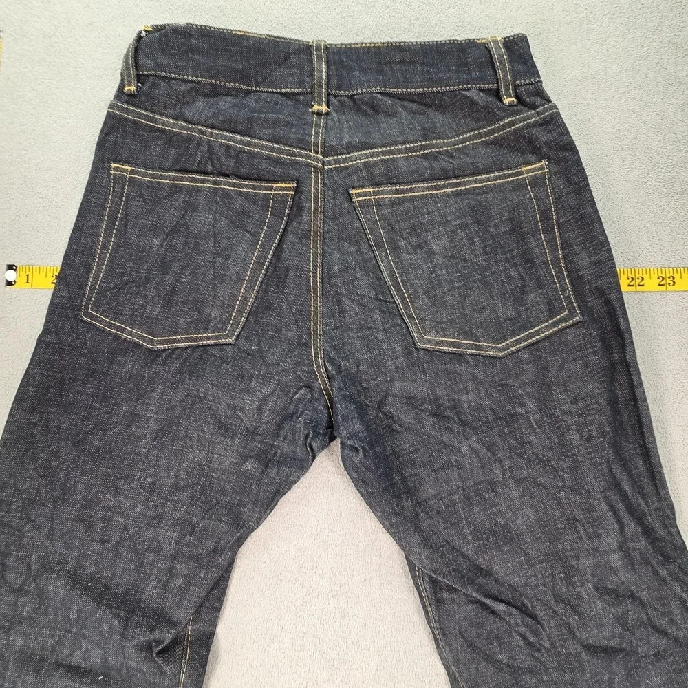 Uniform Bridge Jeans Womens Selvedge High Rise Slim Straight Fits‎ 26x29